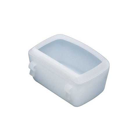 FERPLAST L440 Mangiatoia Clip Small 12x8,8x h 5,4 cm. 0,3 lt. - 