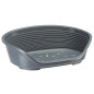 FERPLAST Corbeille en plastique Siesta Deluxe Grigio Scuro L 70.5 x W 52 x H 23,5 cm.