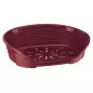 FERPLAST Kunststoffbett Siesta Deluxe Bordeaux L 82x B59,5x H25 cm. FERPLAST Kunststoffbett Siesta Deluxe Bordeaux L 82x B59,5x H25 cm.