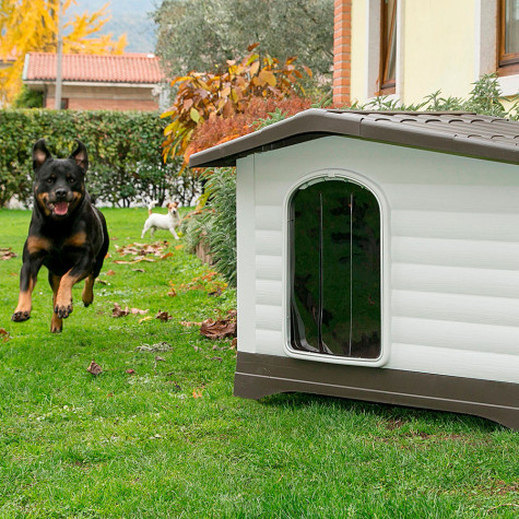 FERPLAST Dogvilla Cuccia per Cani L 62x W 43x H 45 cm. - 