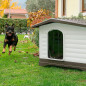 FERPLAST Dogvilla Corbeille pour Chiens L 111x W 84x H 79 cm.