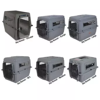 PETMATE Sky Kennel XXL Up to 40/56 Kg. 121x81x88,9 cm.