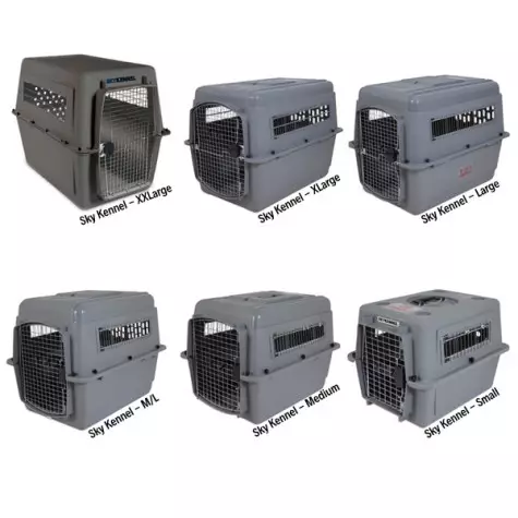 PETMATE Sky Kennel XXL Up to 40/56 Kg. 121x81x88,9 cm.