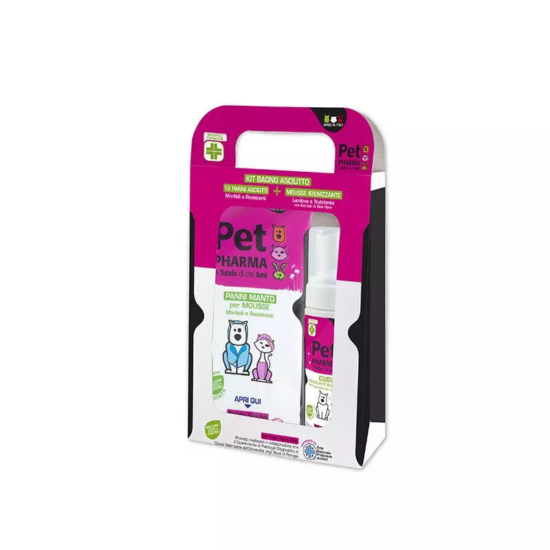 ALSIPHARMA Pet in Pharma Dry Bath Kit for the Mantle