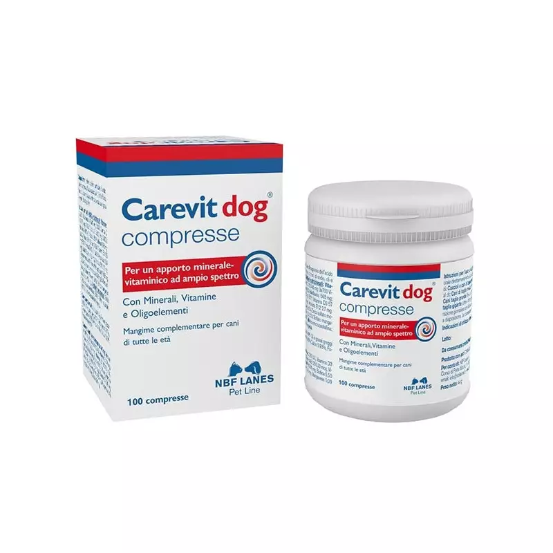 NBF Lanes Carevit Hund 100 Tabletten NBF Lanes Carevit Hund 100 Tabletten