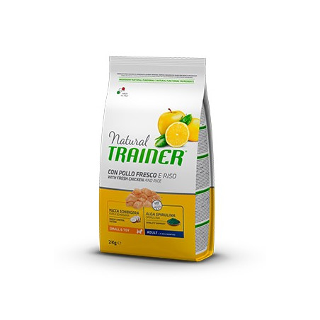 Trainer Natural Adult Mini con Pollo Fresco e Riso da 7 kg. - 