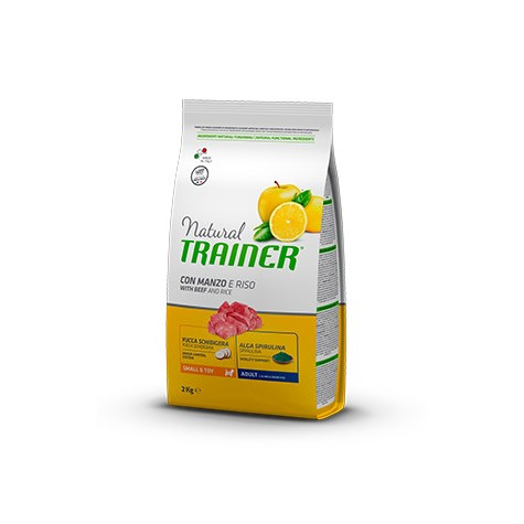 TRAINER Natural Adult Mini avec bœuf et riz 2 kg