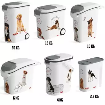 PetLife Futterbehälter / Krokettenhalter 12 kg.