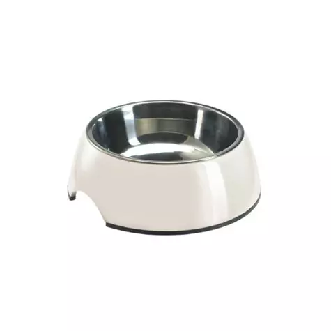 HUNTER Melamin Fressnapf Weiß 350 ml.