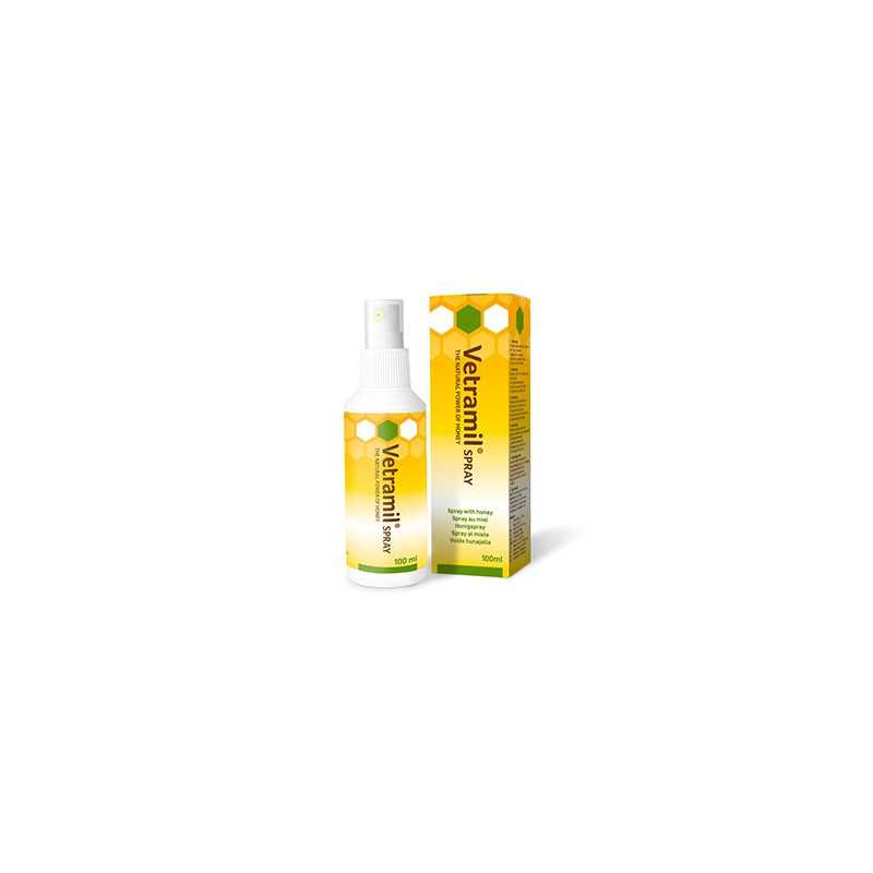 BFACTORY Vetramil Spray au miel et huiles essentielles 100 ml. BFACTORY Vetramil Spray au miel et huiles essentielles 100 ml.