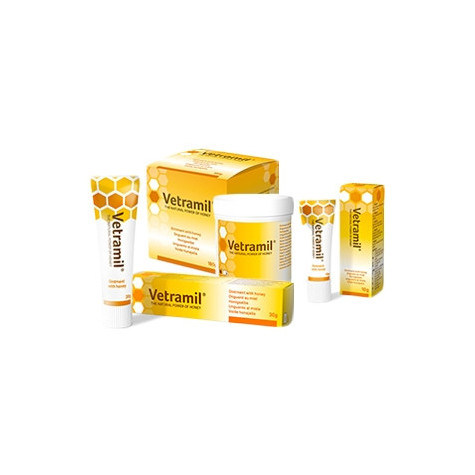 BFACTORY Vetramil Ointment with Honey and Essential Oils (tube) 10 gr.