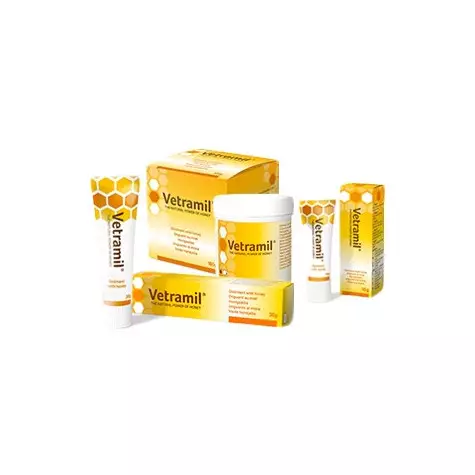 BFACTORY Vetramil Ointment with Honey and Essential Oils (tube) 30 gr.
