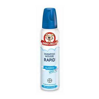 BAYER Shampoo Schiuma Secca Rapid Muschio Bianco 300 ml. - 