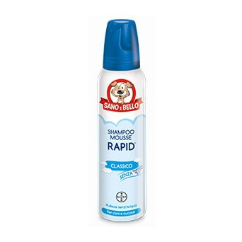 BAYER Shampoo Schiuma Secca Rapid Muschio Bianco 300 ml. - 