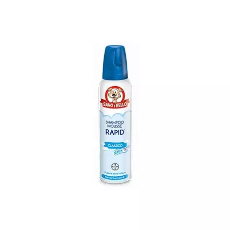 BAYER Shampoo Schiuma Secca Rapid Muschio Bianco 300 ml. - 