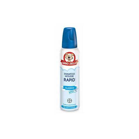 BAYER Shampoo Schiuma Secca Rapid Pappa Reale per Cuccioli 300 ml. - 