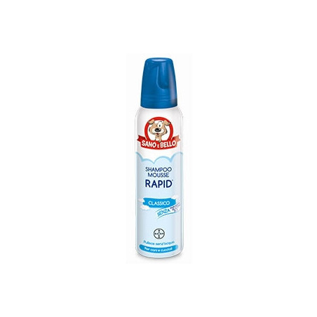 BAYER Shampoo Schiuma Secca Rapid Pappa Reale per Cuccioli 300 ml. - 