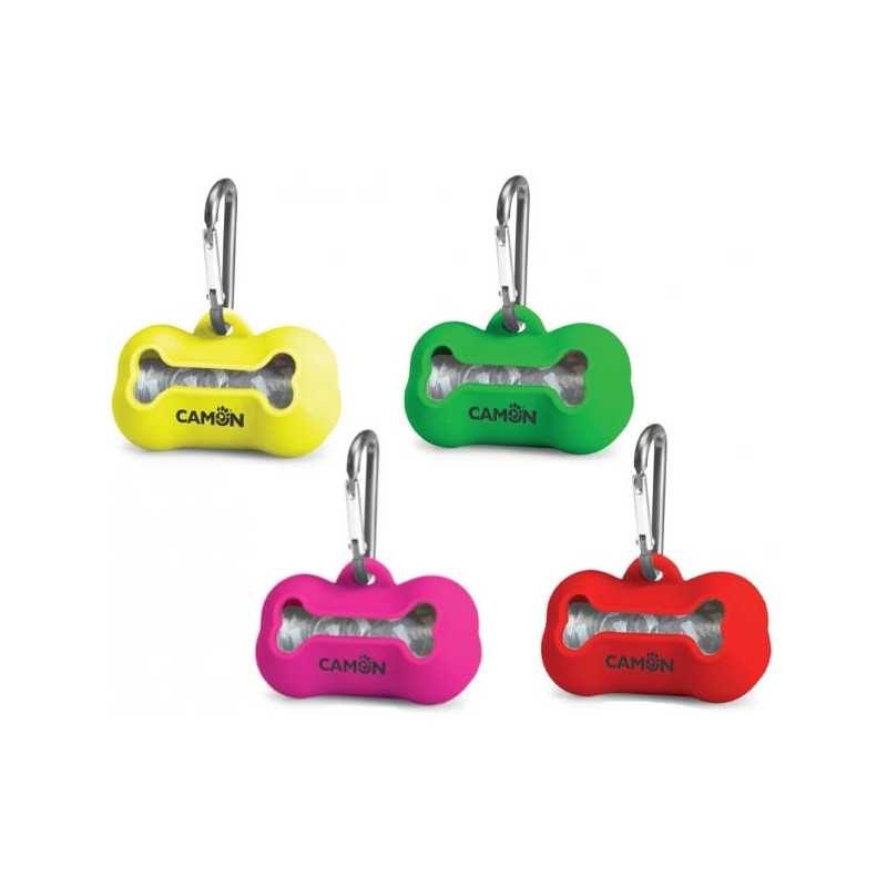 CAMON Bags Dispenser in Silicone Rouge