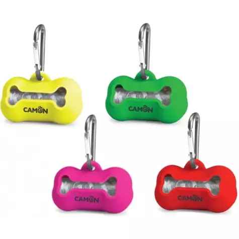 CAMON Bags Dispenser in Silicone Rosso - 