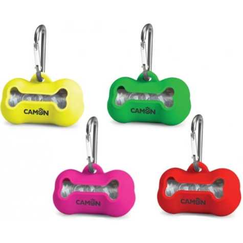 CAMON Bags Dispenser in Silicone Rosso - 