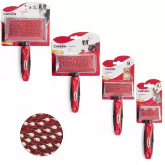 CAMON Carder with Steel Teeth and Rounded Tips 120x80 mm.