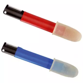 CAMON Blaues Abisoliermesser mit breiten Zähnen