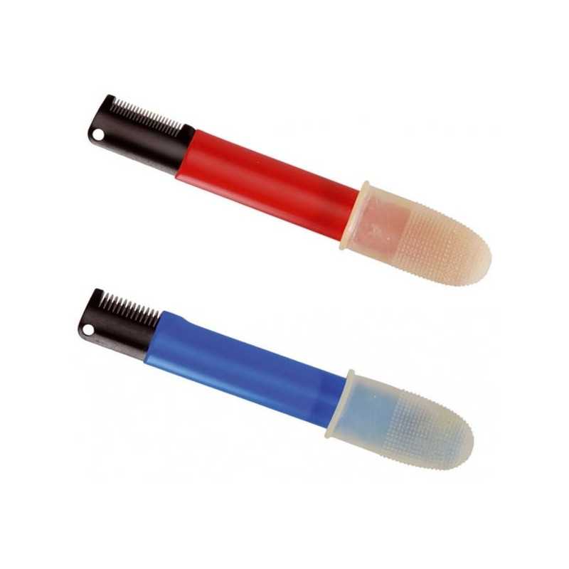 CAMON Coltellino da Stripping Bleu Denti Larghi CAMON Coltellino da Stripping Bleu Denti Larghi