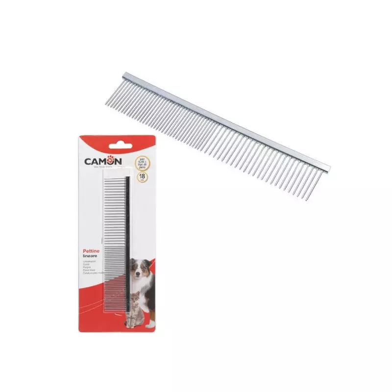 CAMON Pettine Lineare Cromato 18 cm.