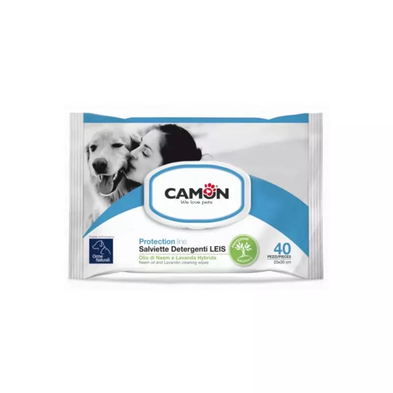 CAMON Reinigungstücher mit Neemöl und Lavandula Hybrida