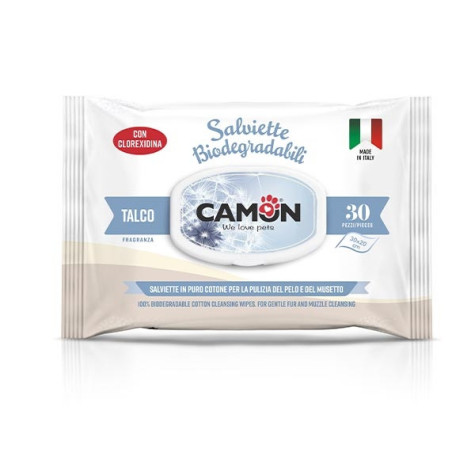 CAMON Talc Fragrance Cleansing Wipes