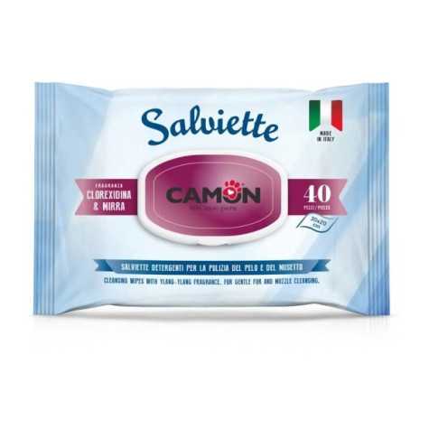 CAMON Lingettes Mirra et Clorexidina