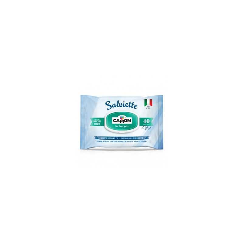 CAMON Lingettes Musc blanc