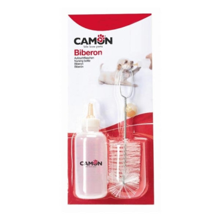 CAMON Set Biberon con Spazzolino e Tettarella di Ricambio 57 ml. - 