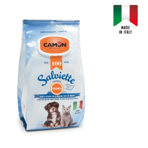 CAMON Salviette al Bergamotto Maxi formato 100 Pz. -