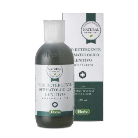 DERBE Olio Detergente Dermatologico Lenitivo 200 ml. - 