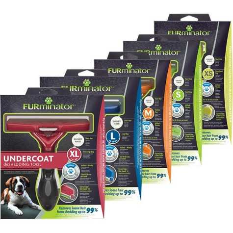 FURMINATOR Short Hair deShedding per Cani dal Pelo Corto Taglia M -