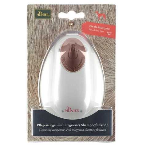 HUNTER Striglia per Toelettatura avec Funzione Shampoo 12 cm.