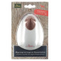 HUNTER Striglia per Toelettatura avec Funzione Shampoo 12 cm.