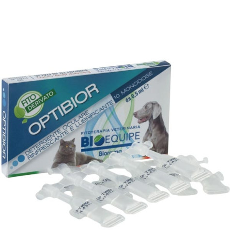 BIOEQUIPE Optibior Detergente Oculare 10 pz. da 0,50 ml. - 