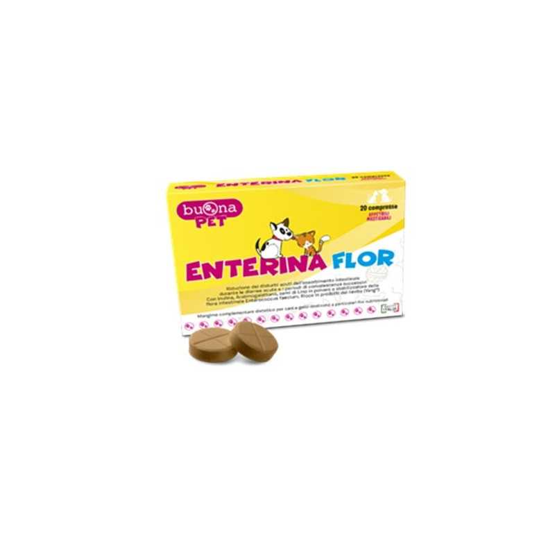 BUONAPET Enterina Flor 20 comprimés.