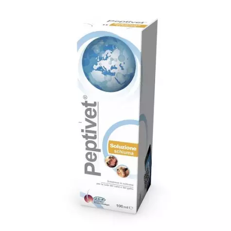 ICF Peptivet Eudermic Foam Solution 100 ml für Hunde und Katzen