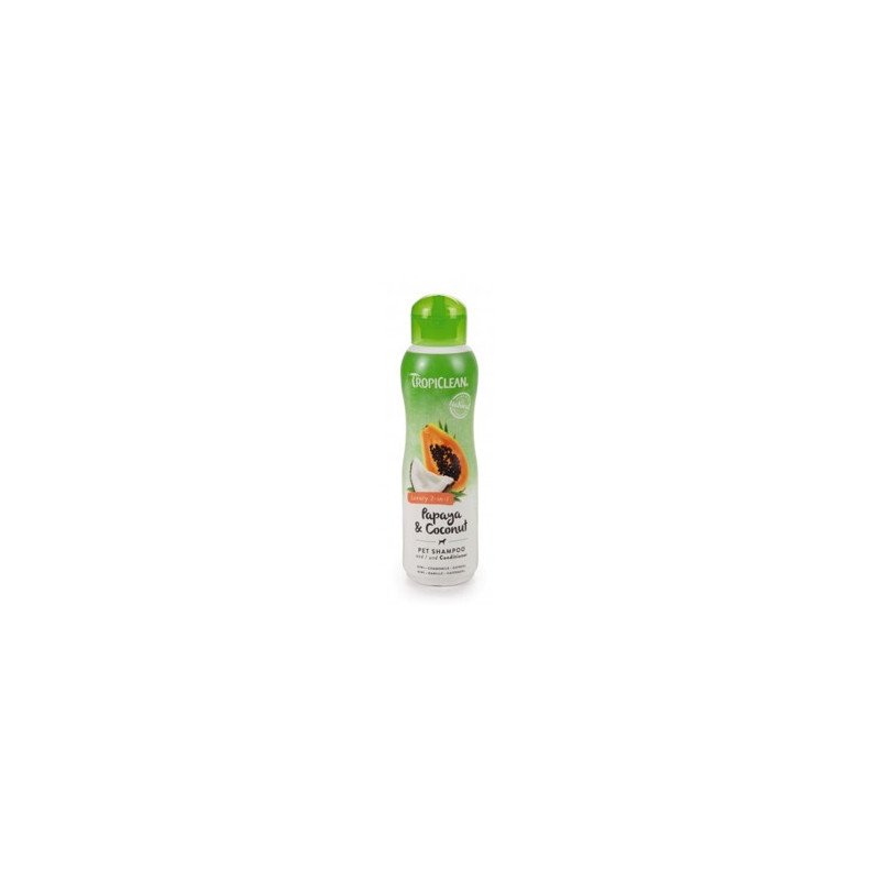 TROPICLEAN Shampoo Papaya & Cocco 9,50 lt.