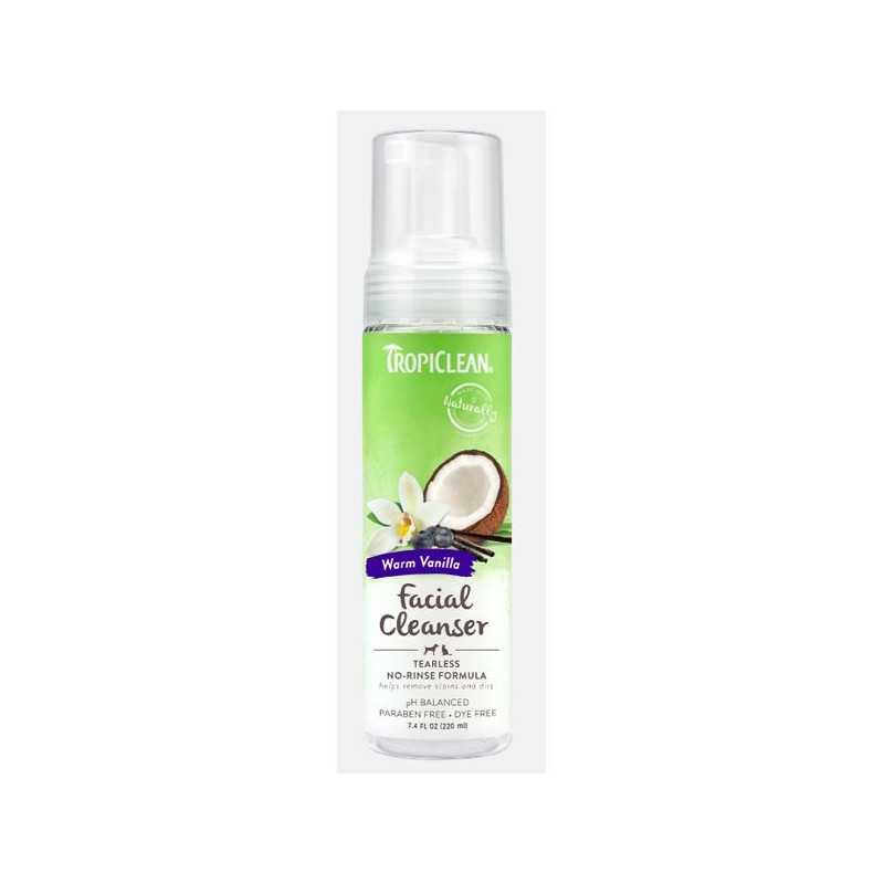 TROPICLEAN Detergente Viso Senz'Acqua 220 ml. TROPICLEAN Detergente Viso Senz'Acqua 220 ml.
