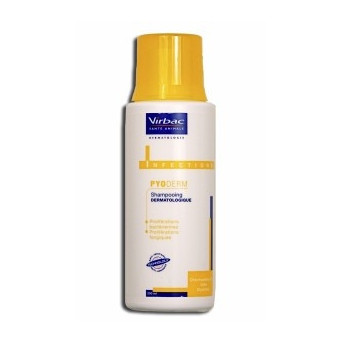 VIRBAC Pyoderm Shampoo - Behandlung von Hautinfektionen 200 ml.