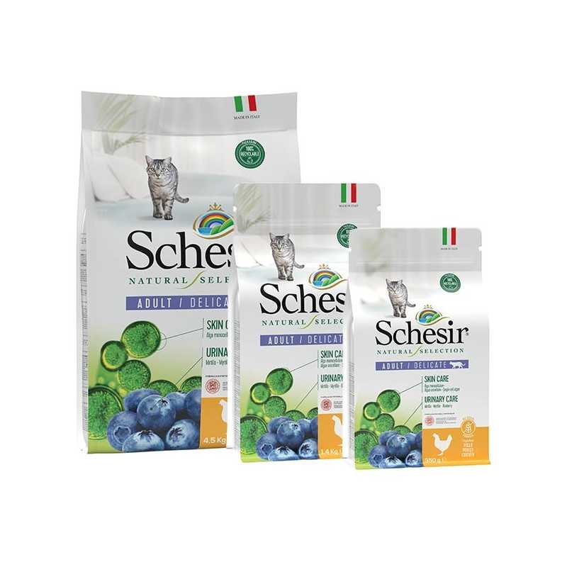 SCHESIR Natural Selection Adult Delicate avec Poulet 1,4 kg.