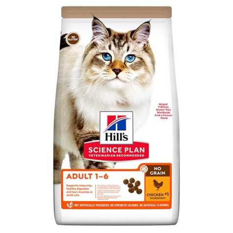 HILL'S Science Plan No Grain Adult con Pollo 1,5 kg. -