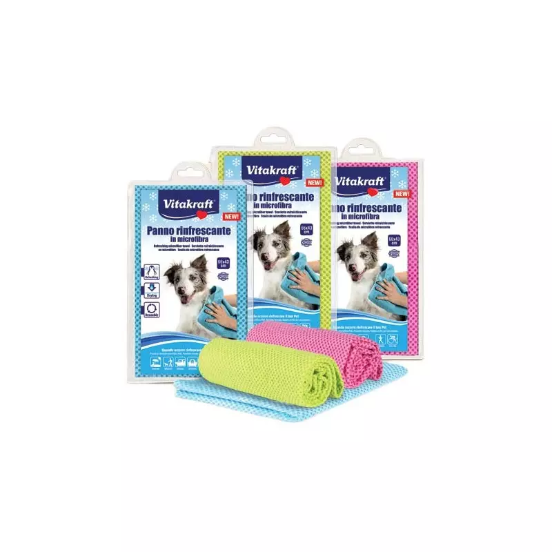 VITAKRAFT Refreshing Cloth in Super Absorbent Microfiber 66X43 cm.