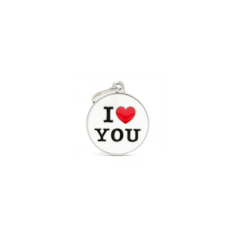 MY FAMILY Médaille I Love You
