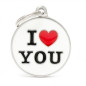 MY FAMILY Médaille I Love You
