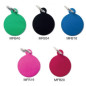 MY FAMILY Médaille Basic Grand cercle Aluminium Noir